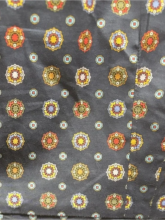 UNTUCKit "Sydney" Navy Stretch Cotton Shirtdress Sz 8 Like NEW - Picture 12 of 13